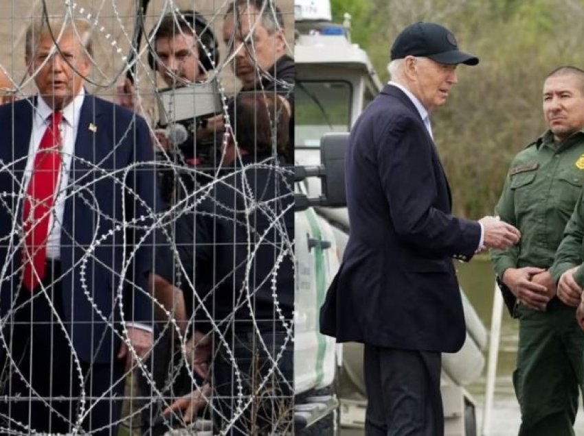 Biden dhe Trump vizita në kufirin me Meksikën