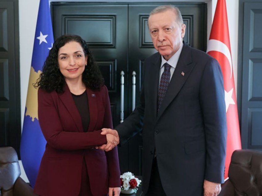 Osmani me Erdoganin: Kënaqësi ta rikonfirmojmë thellimin e raporteve bilaterale