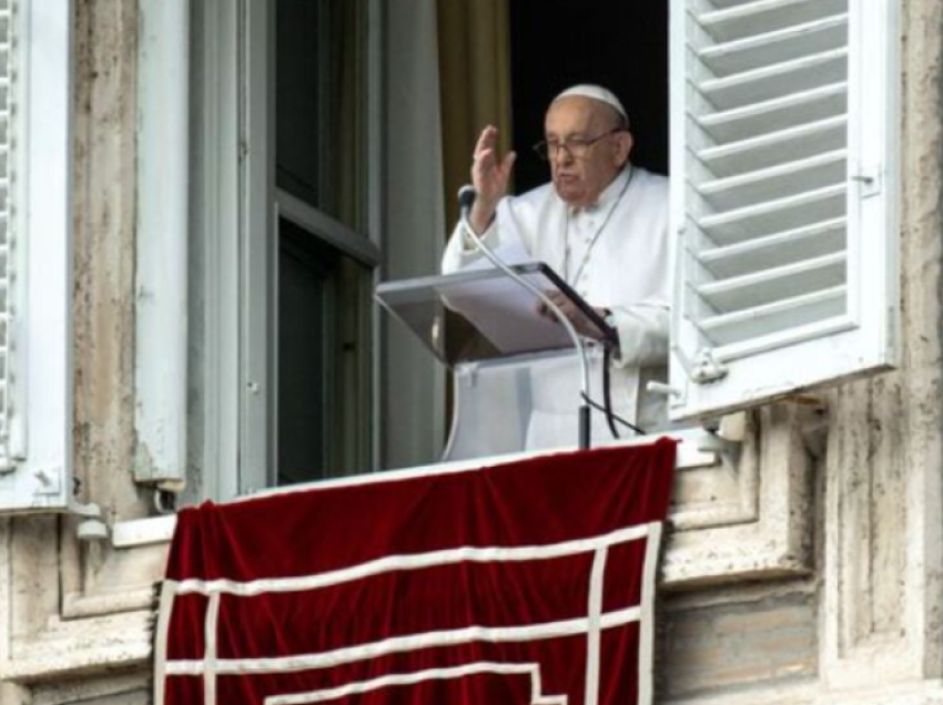 Papa Françesku apelon për t’i dhënë fund konfliktit në Gaza