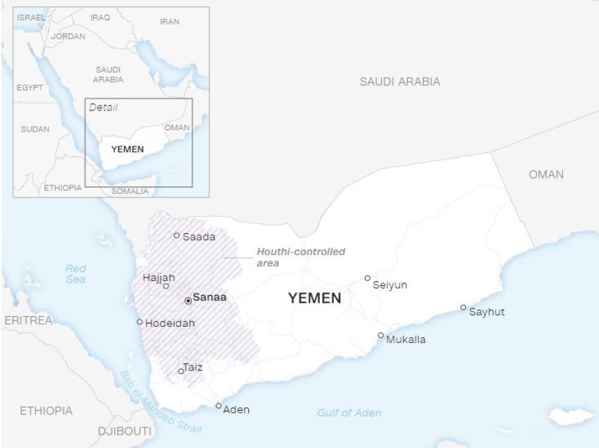 SHBA thotë se rrëzoi 15 dronë të lëshuar nga Huthi mbi Detin e Kuq dhe Gjirin e Adenit