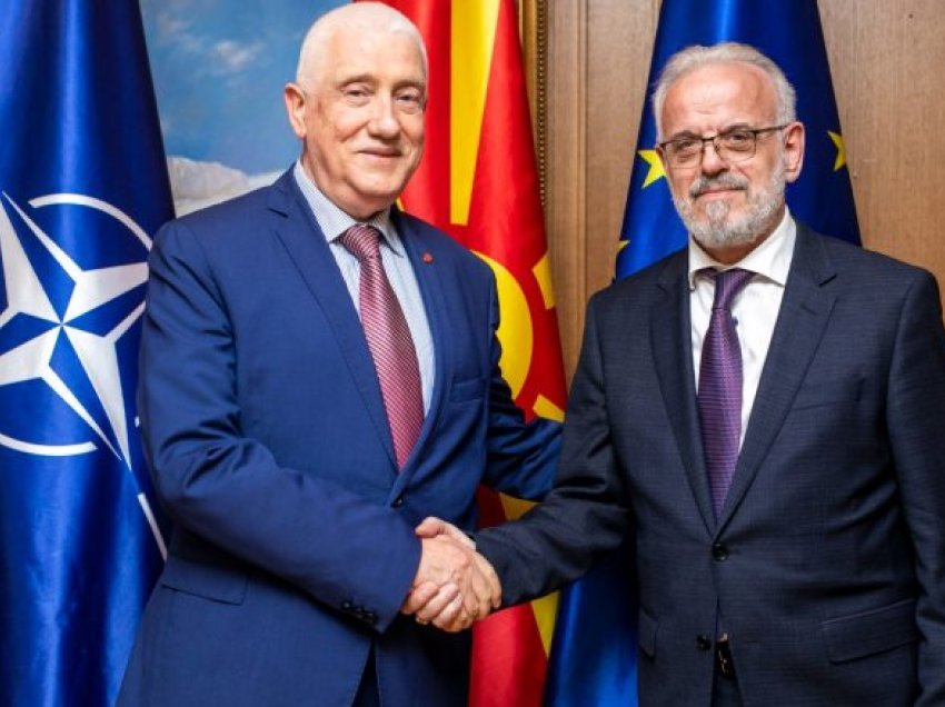Xhaferi në takim me Rekan: Maqedonia e Veriut dhe Shqipëria kanë synim të përbashkët – anëtarësim në BE
