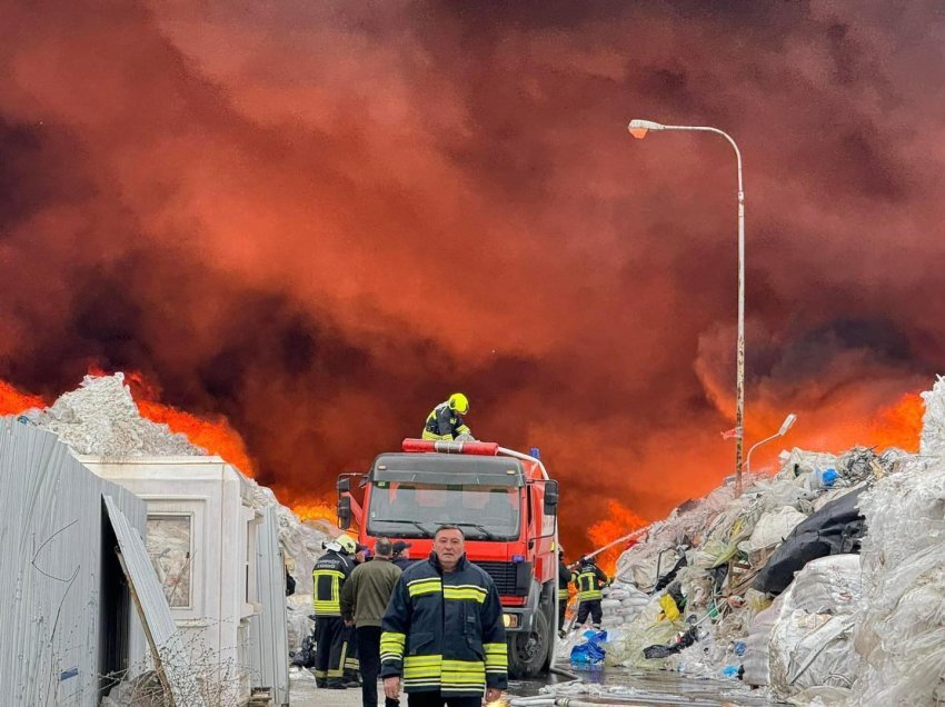 Prokuroria deklarohet për zjarrin në fabrikën e plastikës në Drenas