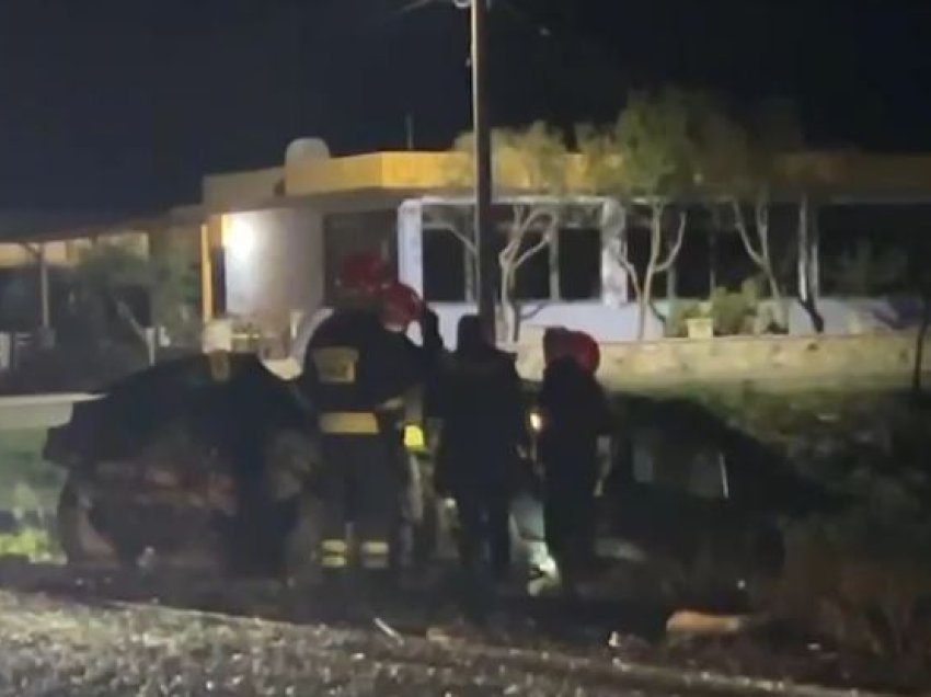Aksident i rëndë në Lezhë, makinat përfundojë jashtë rrugës, një francez i plagosur