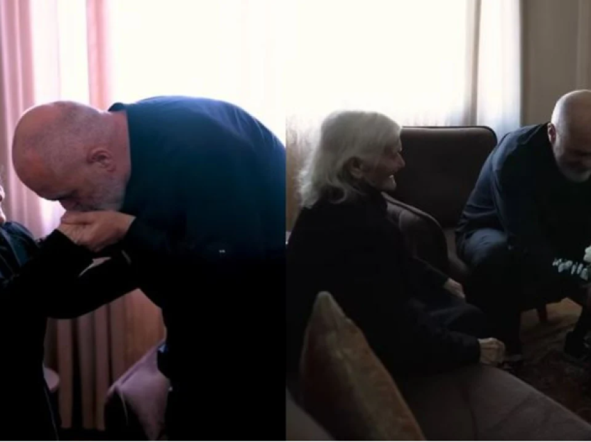 “E kisha merak të vija vetë”, Rama i dorëzon kartën e anëtarësisë 100 vjeçares në Lushnjë: Je pararojë e PS
