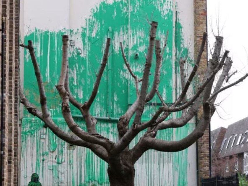 Murali i ri në Londër besohet se është i Banksyt