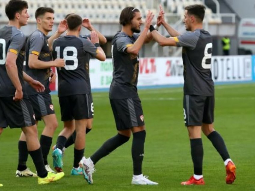 Luan Abazi shënon për Maqedoninë U21