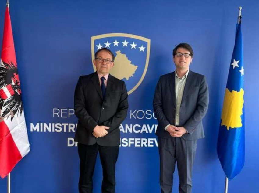 Murati takon ambasadorin austriak, folën për disa projekte të përbashkëta
