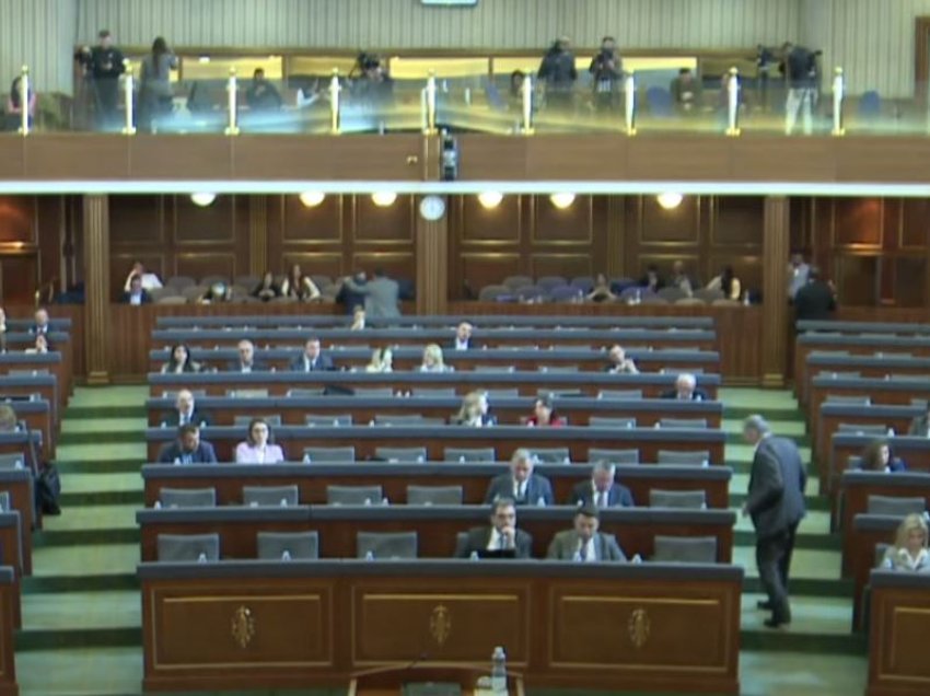 Nuk votohet në Kuvend Projektdeklarata për raportet e Kosovës me ShBA-në