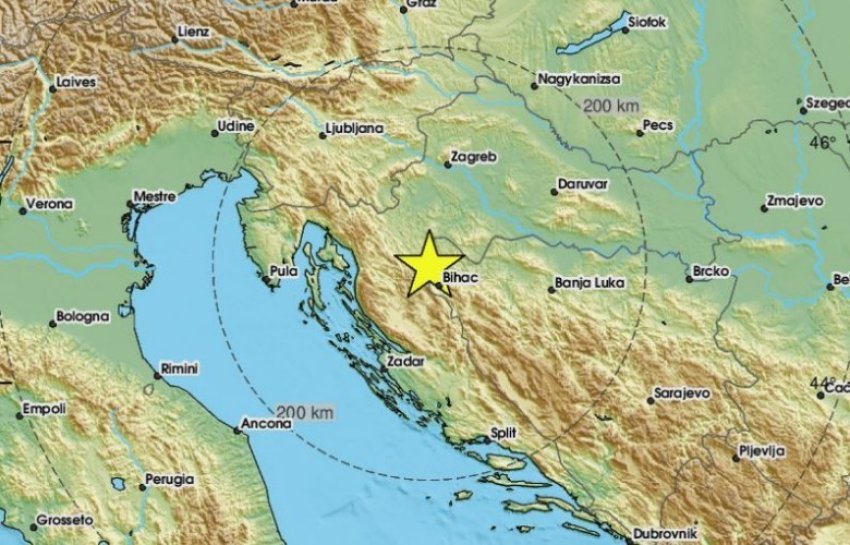 Një tërmet ka goditur Bosnjën dhe Hercegovinën