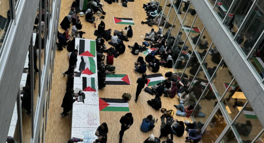 Protesta pro palestineze edhe në Zvicër, studentët bllokojnë hyrjen e një ndërtese në Universitetin e Lozanës