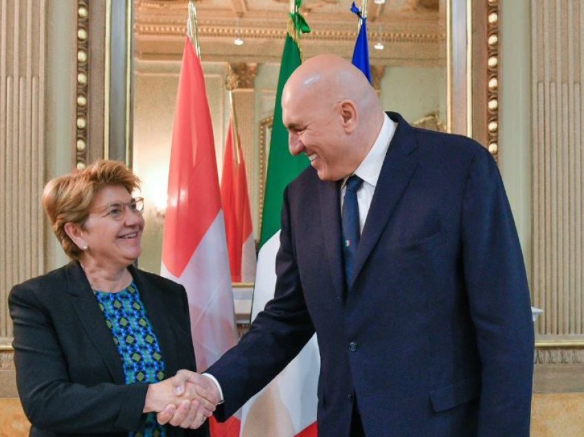Takim mes zyrtarëve të lartë të Italisë dhe Zvicrës, vëmendja te Kosova dhe Ukraina