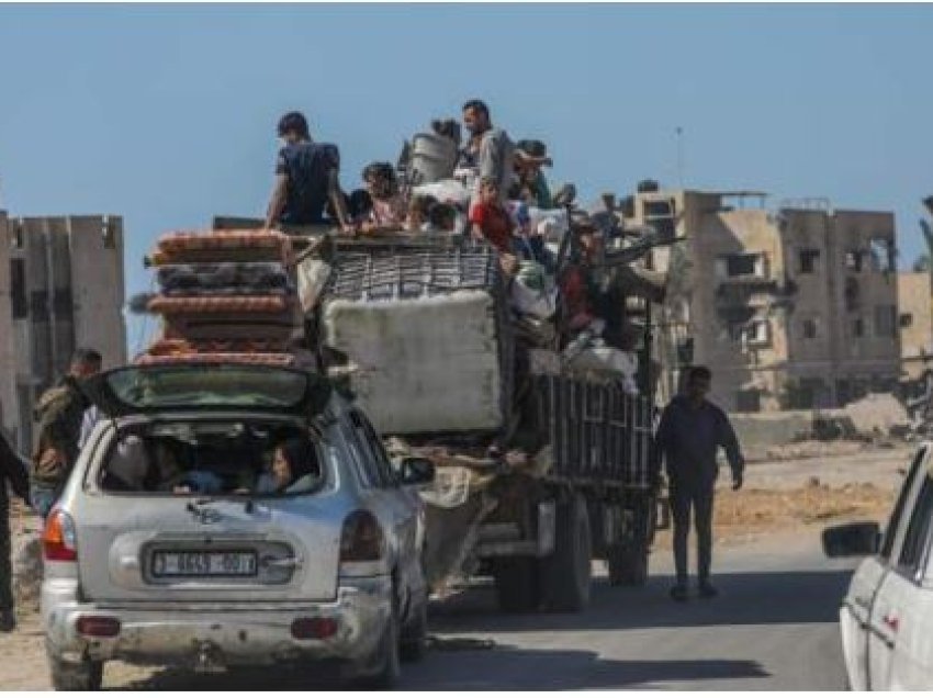 UNRWA: Nga e hëna janë larguar 80 mijë palestinezë prej Rafah