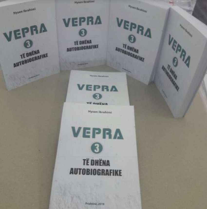 Billedresultat for VEPRA 3 ME TÃ DHÃNA PUBLICISTIKE E SHKRIME TÃ BOTUAR NGA VET AUTORI HYSEN IBRAHIMI