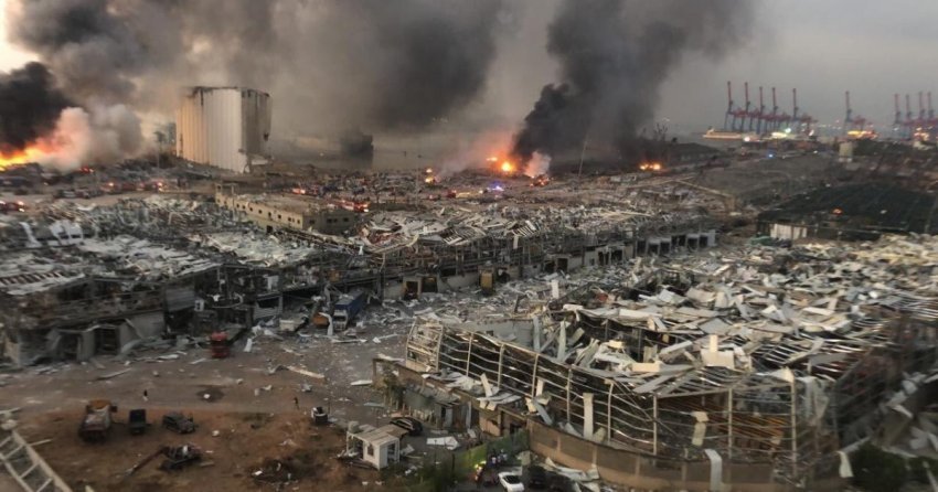 Pamje të rënda: Si skenë lufte, shpërthimi i fuqishëm në Bejrut u ...