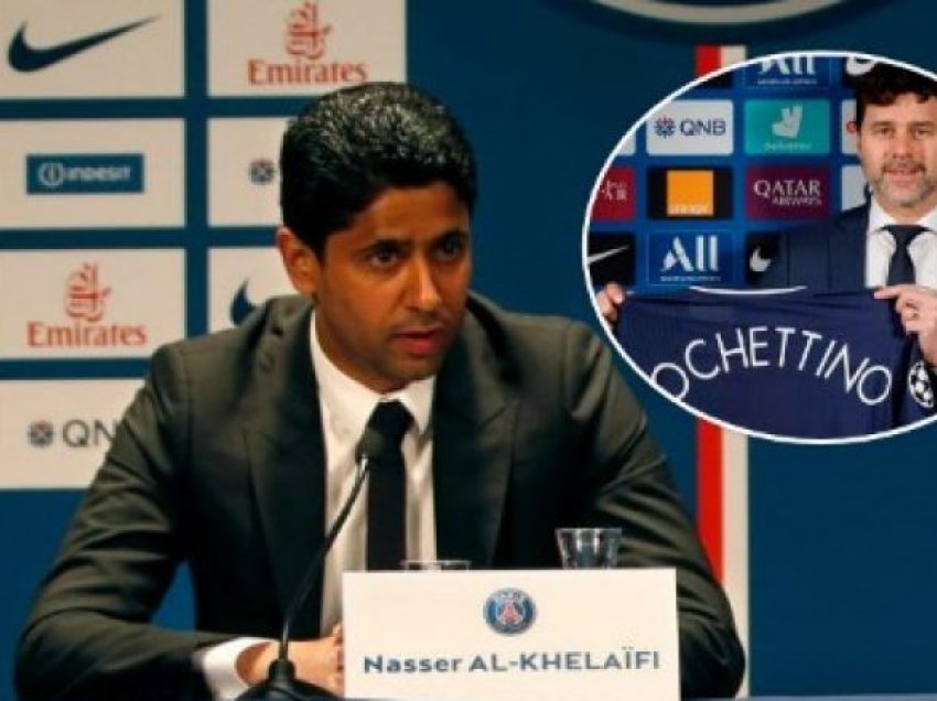 Al-Khelaifi i lumtur dhe krenar me emërimin e Pochettinos si trajner i PSG-së
