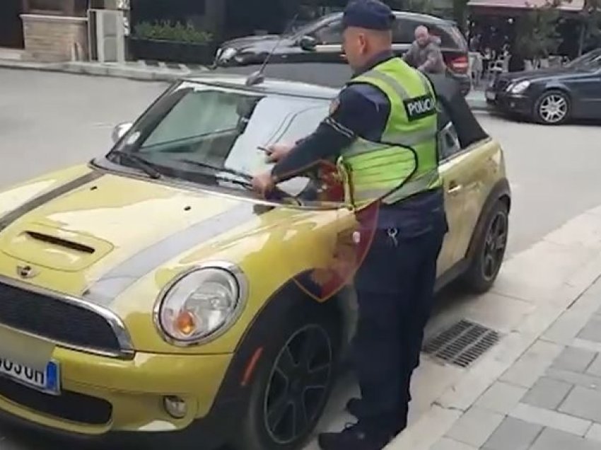 Trafikun e ngarkuar në Tiranë e sjellin edhe parkimet e gabuara, ja sa shoferë u gjobitën këtë javë