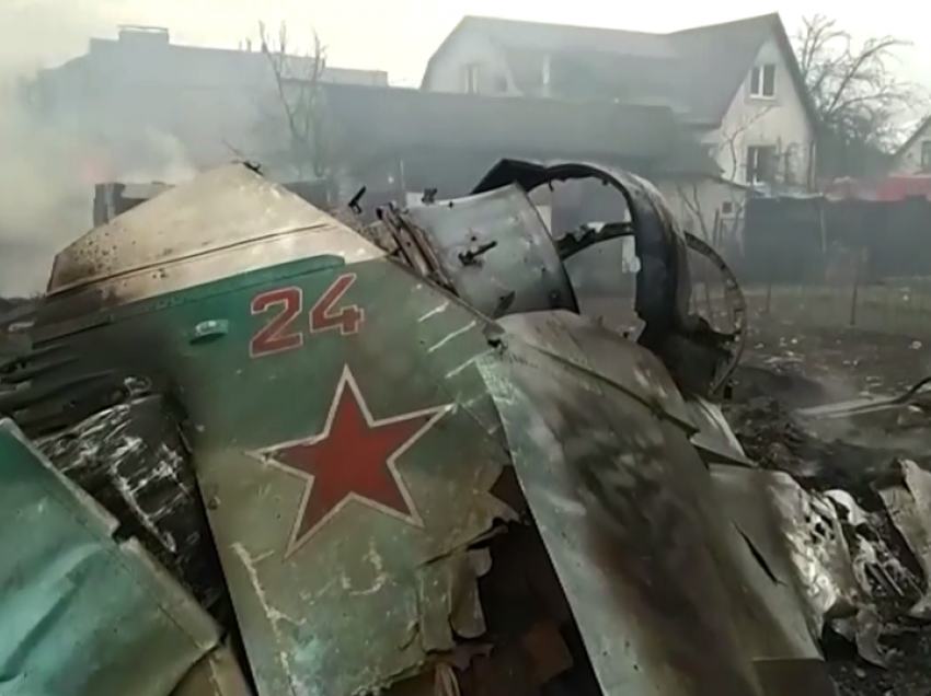 Rrëzohet avioni rus, ukrainasit e kapin pilotin 
