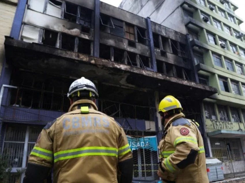 Përfshihet nga zjarri një hotel në qytetin Porto Alegre në Brazilin jugor, 10 të vdekur dhe 13 të plagosur